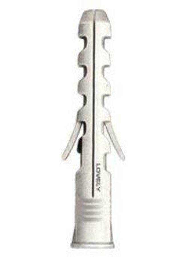 لافلي غلاف نايلون/قابس حائط، مقاس 8 × 60 مم، عبوة من 100 قطعة - Image 1